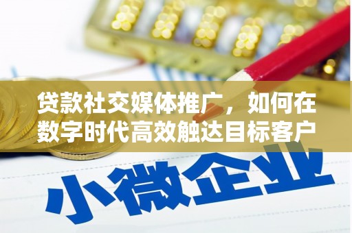 射洪贷款社交媒体推广，如何在数字时代高效触达目标客户