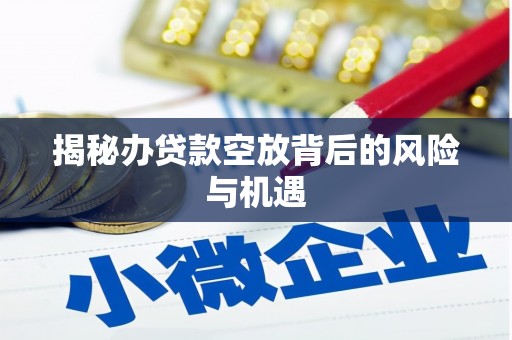 麻涌揭秘办贷款空放背后的风险与机遇